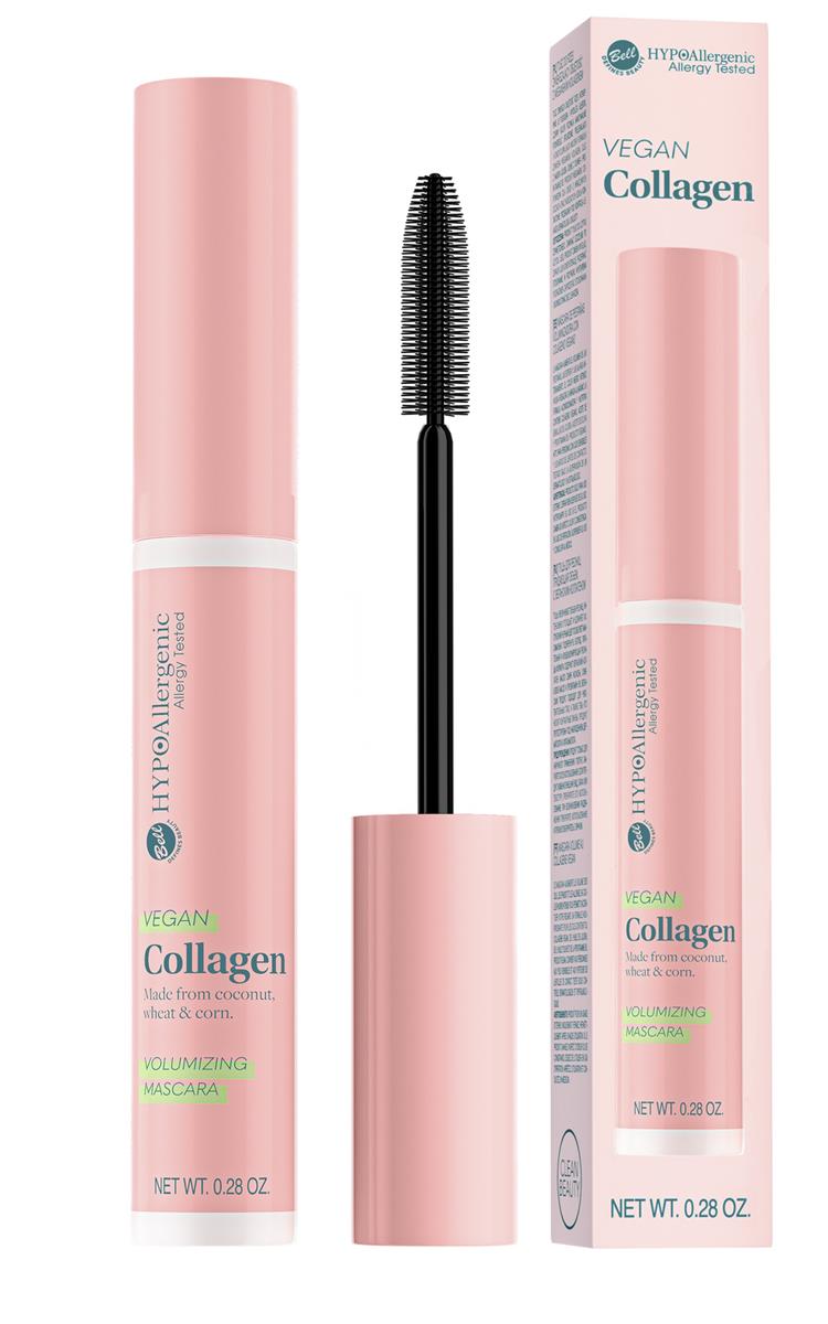 Bell Hypoallergenic Vegan Collagen Volumizing Mascara 01, 8g