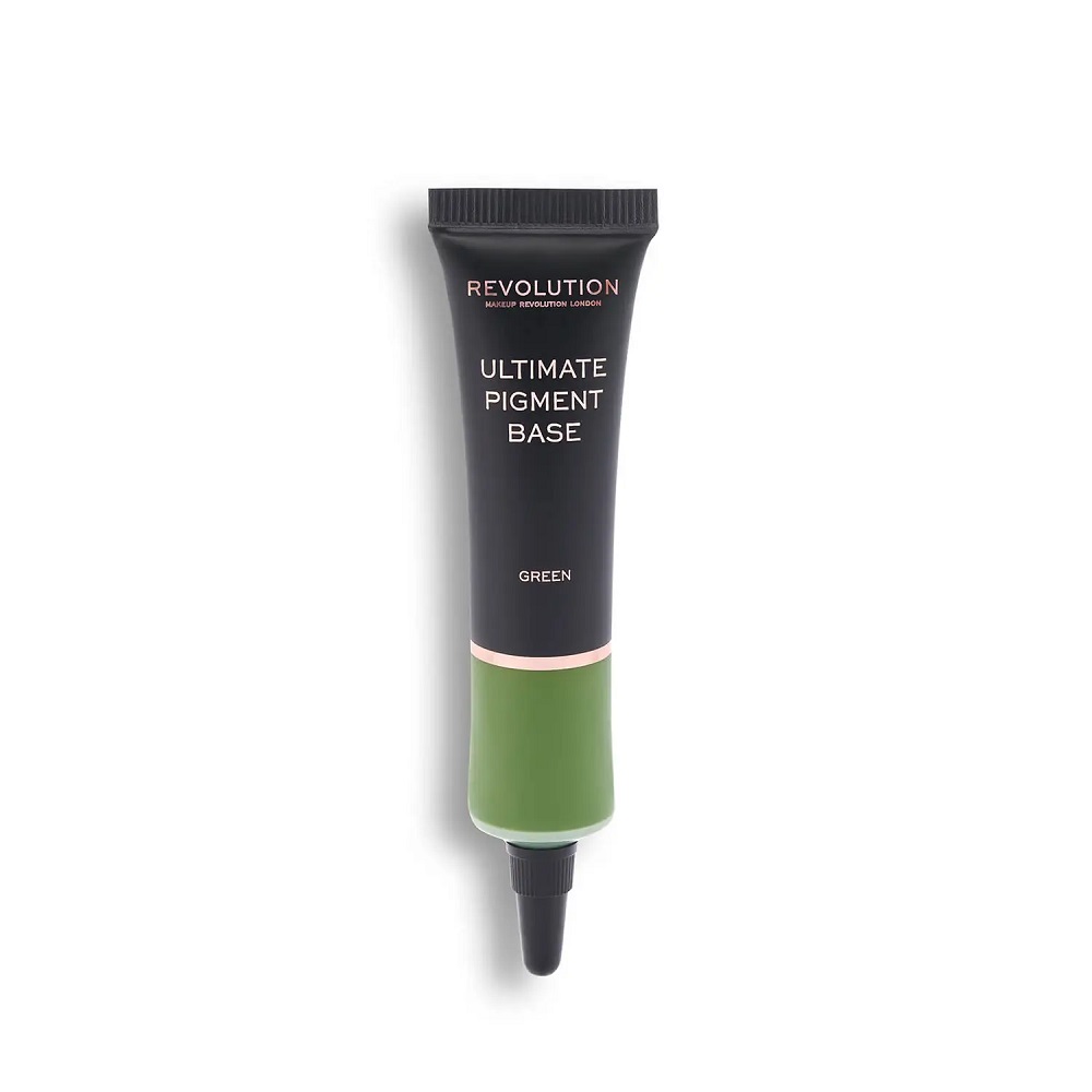 Makeup Revolution Ultimate Pigment Base baza pod cienie do powiek Green 15ml