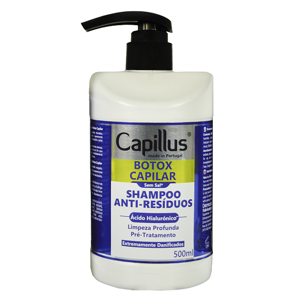 Capillus Botox Capillar, szampon do zabiegu odmłodzenia-botoks, 500ml
