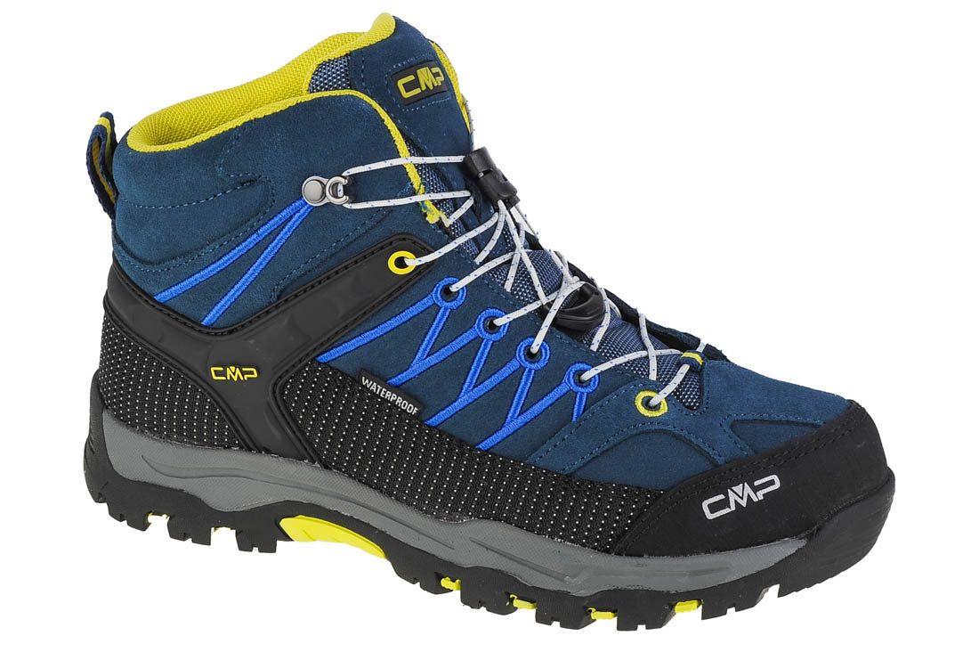 CMP Damskie buty trekkingowe Rigel Mid Shoe Wp, Cosmo Lemonada, 30 EU