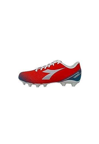 Diadora Pichichi 6 Mg14, Buty piłkarskie męskie, Fluo Red Vapor Blue Tile Blue, 38.5 EU
