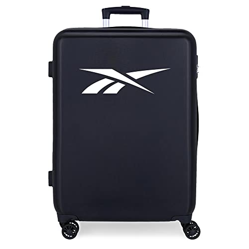 Reebok Portland Walizka średniej wielkości Niebieski 48x68x26 cms Sztywne mocowanie ABS 70L 3 kg 4 koła Podwójne, niebieski, Talla única, średnia walizka