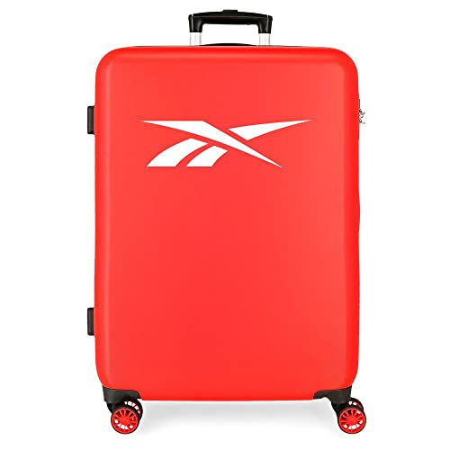 Reebok Portland Walizka Średnia, Rozmiar Uniwersalny, Czerwony, Talla única, średnia walizka