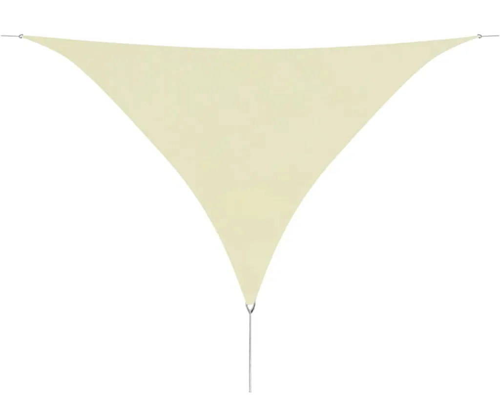 Kremowy żagiel ogrodowy A6-E67