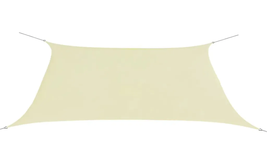 Kremowy żagiel ogrodowy C4-T11