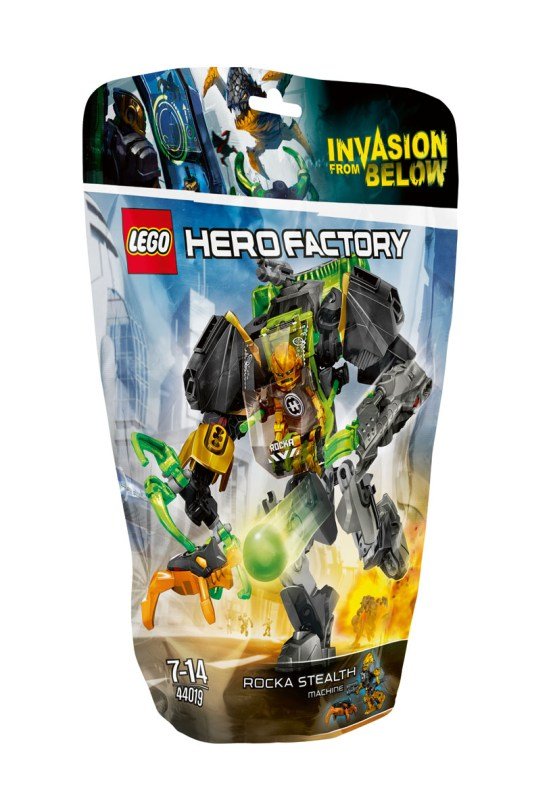 LEGO Hero Factory - Maszyna Niewykrywalna Rocka 44019