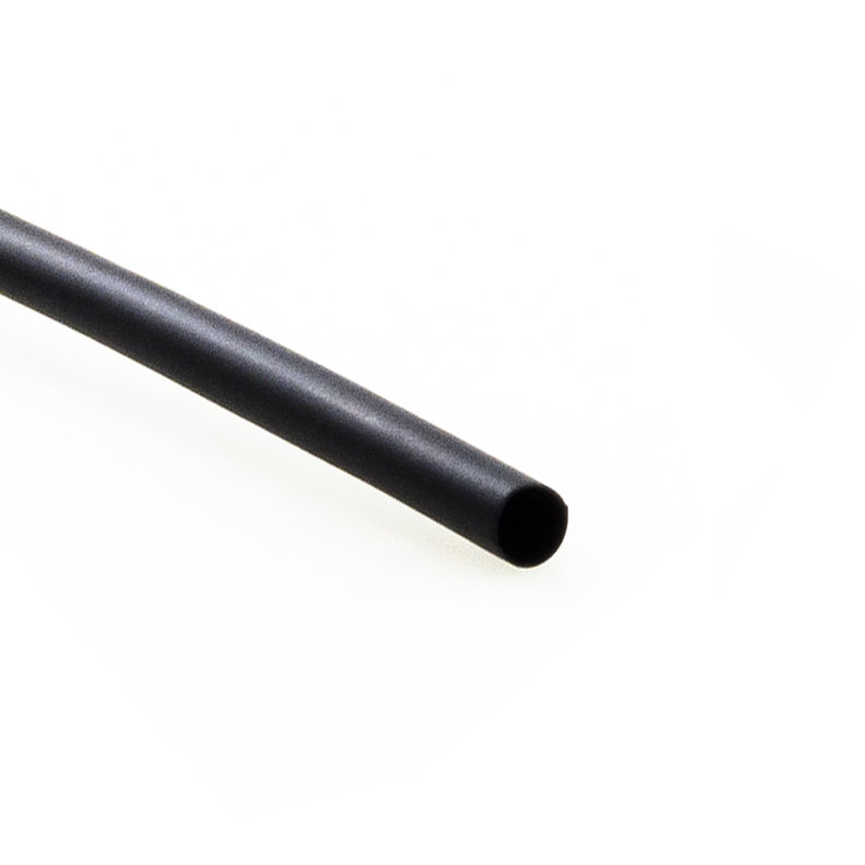 Rurki Koszulki Termokurczliwe 4Mm Czarna 1M