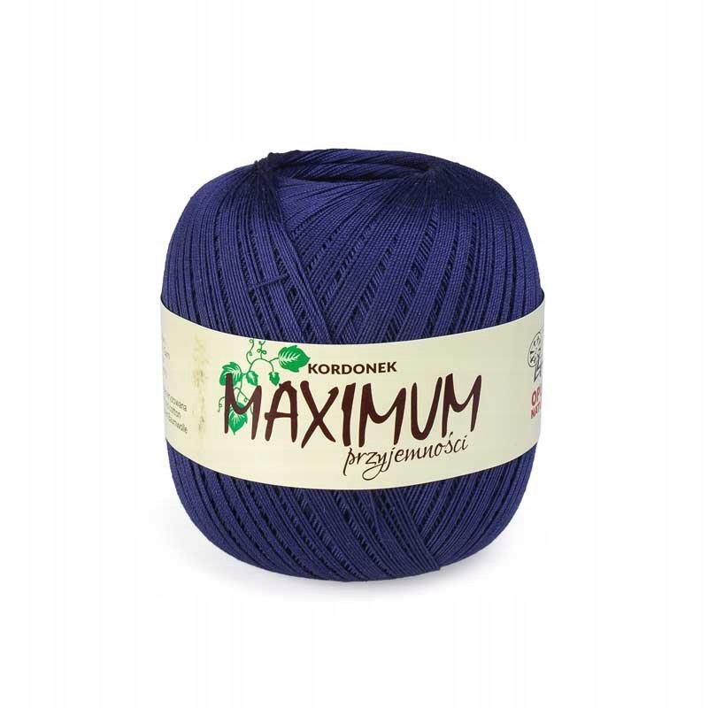 Kordonek MAXIMUM Opus - kolor 1625 Granatowy