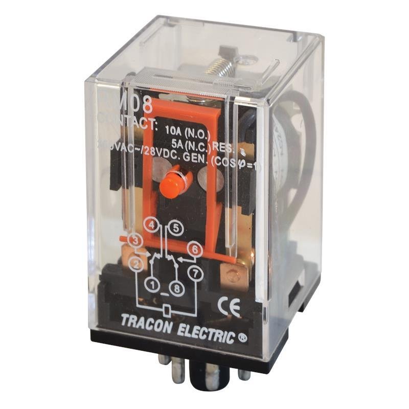 Tracon Electric Przekaźnik przemysłowy RM08-24AC RM08-24AC