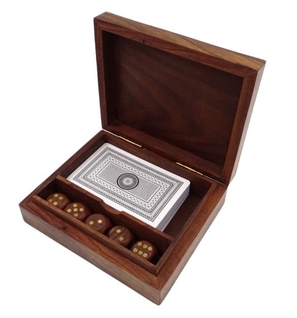 Kemis - House of Gadgets, Kości do gry i talia kart w pudełku