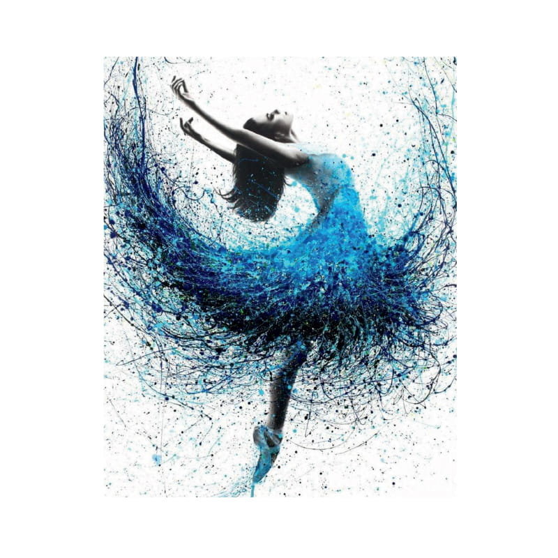 Diamond painting haft diamentowy  -  taniec 25x35cm