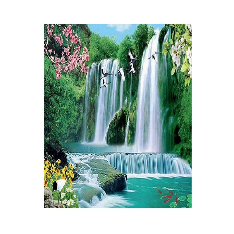 Diamond painting haft diamentowy  -  wodospad 25x35cm