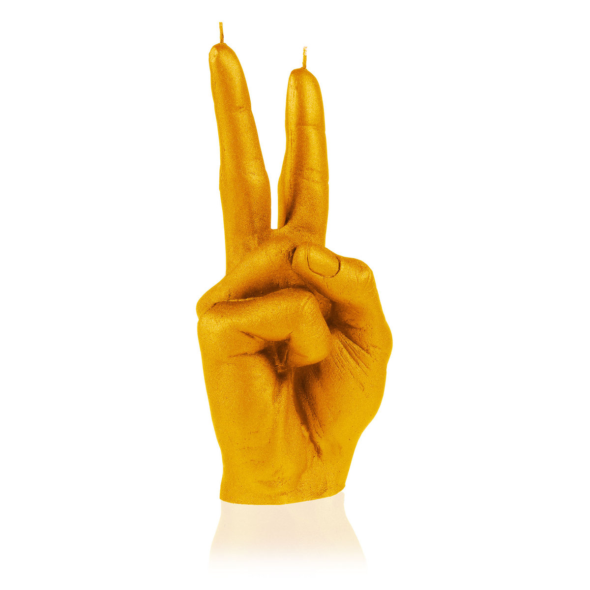 Świeca Hand PEACE Orange