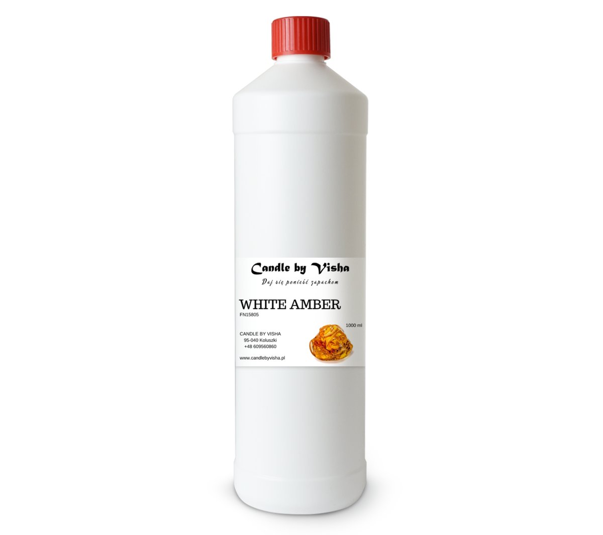 Olejek zapachowy do świec 1000 ml - white amber