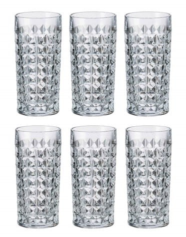 Crystal Julia Szklanki long drink 6 sztuk pojemność 260 ml 5252