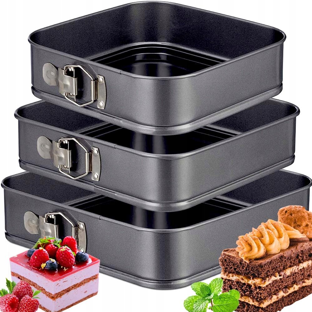 Tortownica Blacha Forma Do Pieczenia Ciast Zestaw Blach