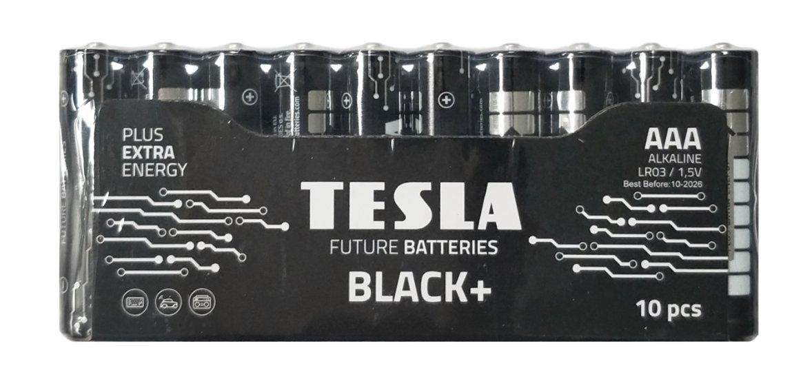 Bateria alk. LR03 TESLA BLACK+ F10 1,5V