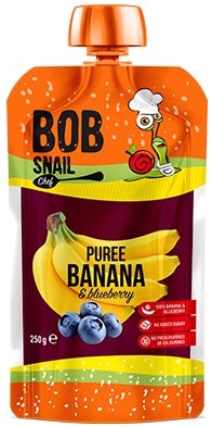 Bob Snail przecier bananowo-borówkowy 250 g