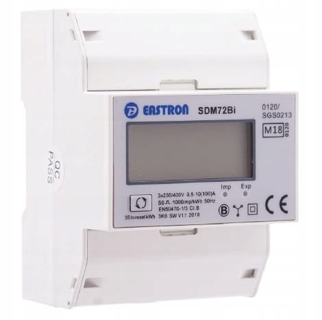 Licznik Trójfazowy Energii Dwukierunkowy 4P MID