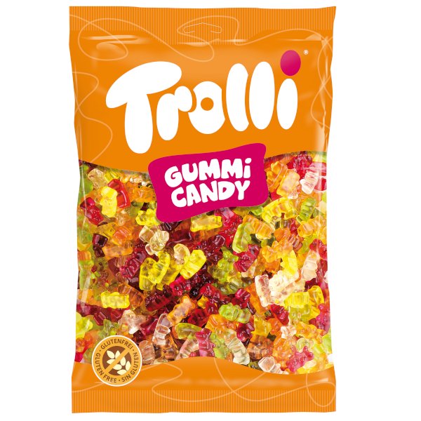ŻELKI TROLLI MIŚKI I 1kg MISIE OWOCOWE