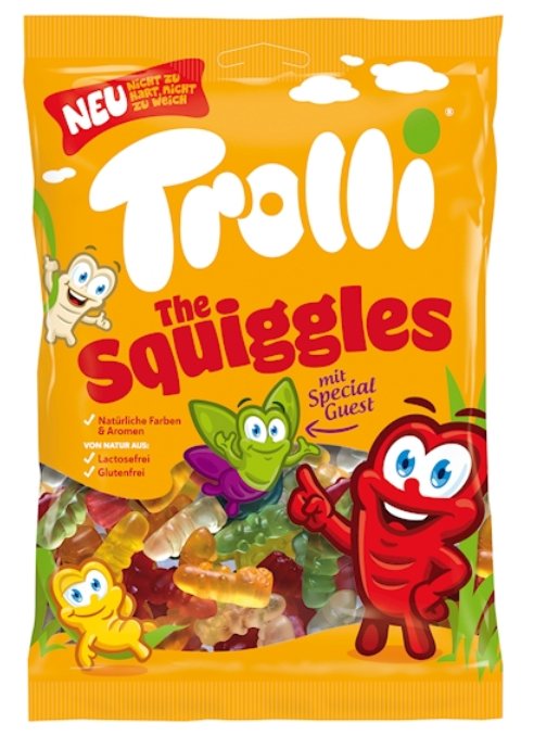 ŻELKI TROLLI OWADY THE SQUIGGLES 1kg
