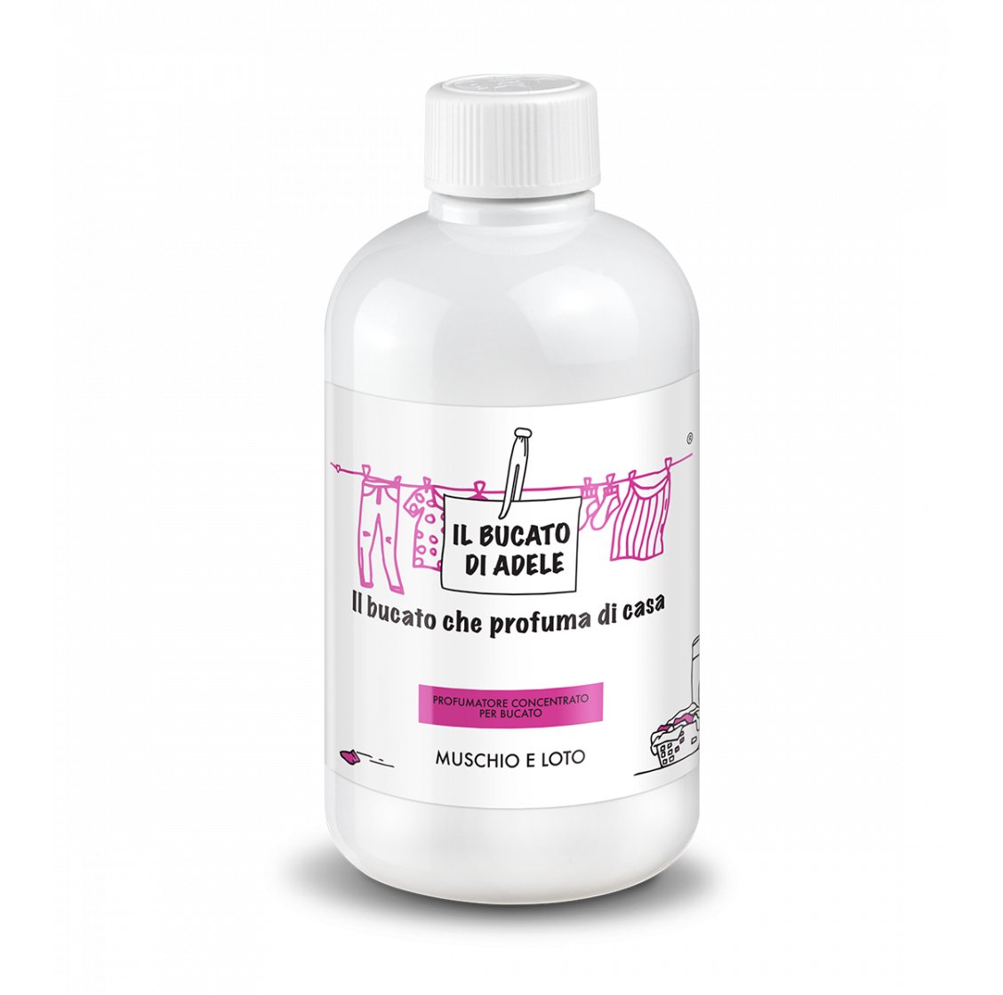 Muschio e Loto | Włoskie Perfumy do prania 500 ml