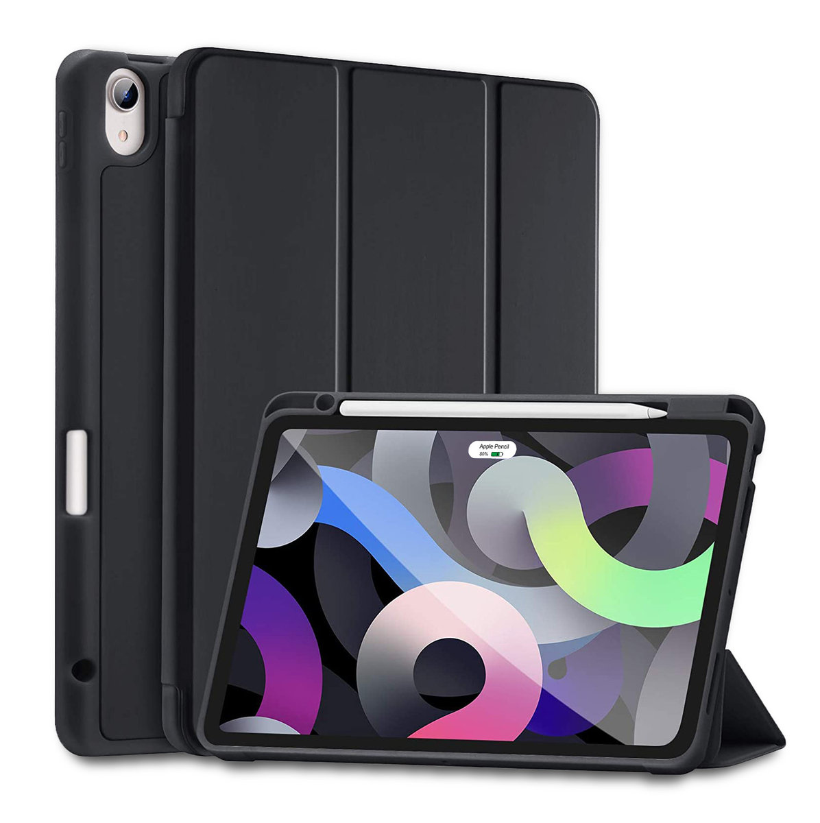 Etui Obudowa Z Miejscem Na Rysik Ipad Air 4 2020 / Air 5 2022 Czarny