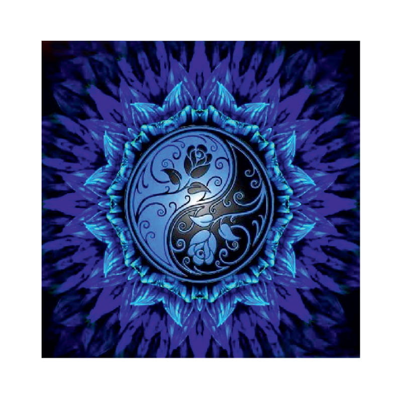 Diamond painting haft diamentowy  - Yin Yang