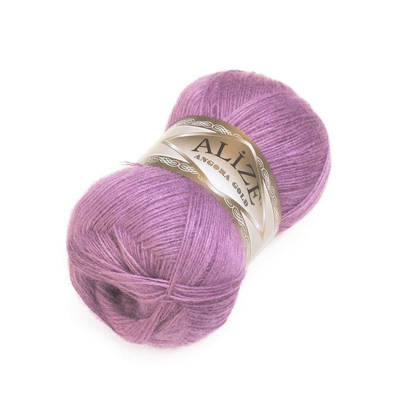 Włóczka Alize Angora Gold nr 28 ciemny fiolet