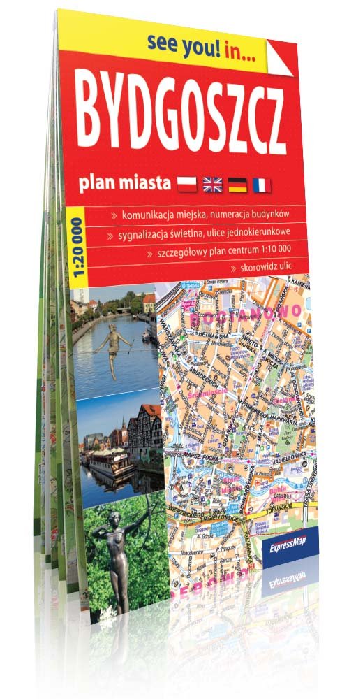 Bydgoszcz. Plan miasta 1:20 000