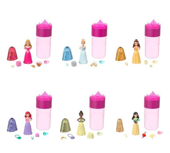 Mattel, Lalka Disney Princess Royal Color Reveal