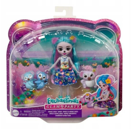 Mattel, Lalka Enchantimals Rodzina Koale