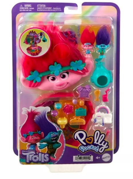 Mattel, Zestaw z figurkami Polly Pocket Trolls