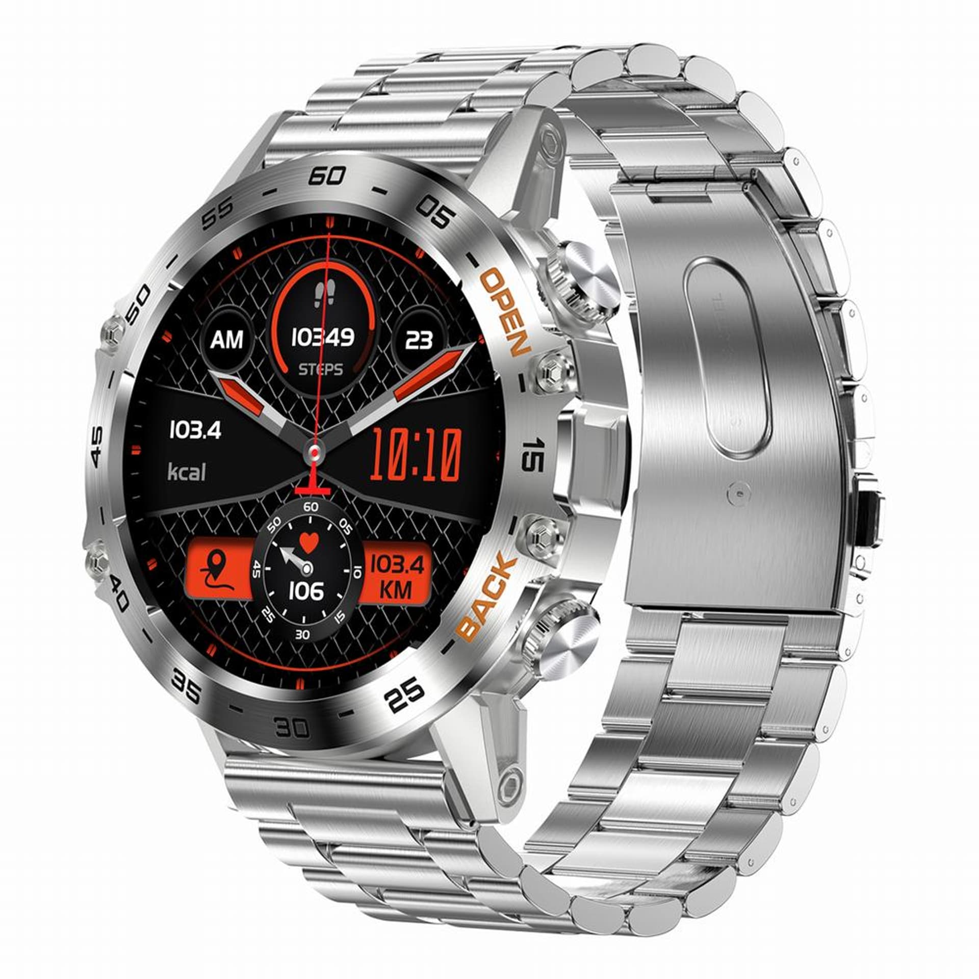 Фото - Смарт годинник Gravity SMARTWATCH MĘSKI  GT9-3 - WYKONYWANIE POŁĄCZEŃ, CIŚNIENIOMIERZ (sg0 