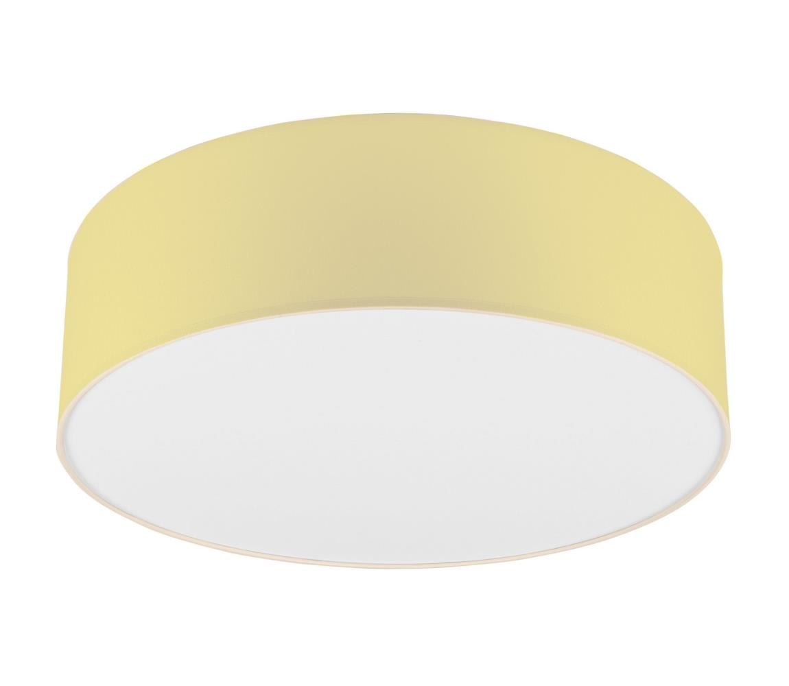 Lampa sufitowa SIRJA PASTEL DOUBLE 4xE27/15W/230V śr. 45 cm żółta
