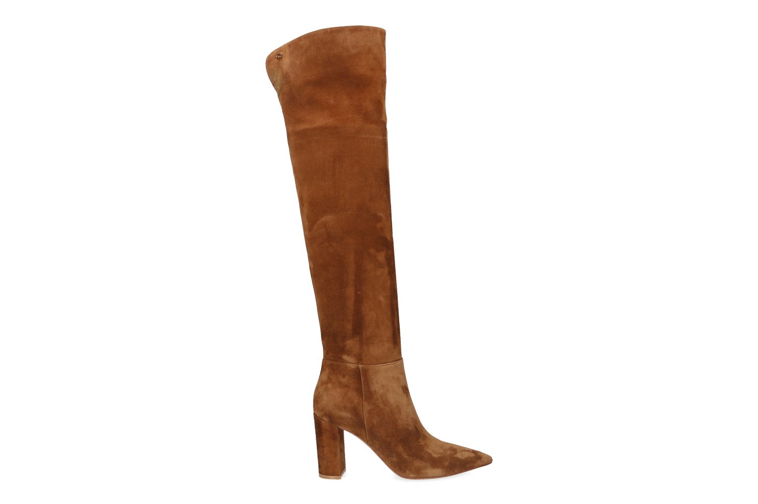 Gianvito Rossi Muszkieterki PIPER BOOT zamsz