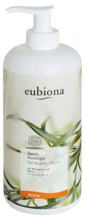 Eubiona Sport, żel pod prysznic z rozmarynem i malwą dla aktywnych, 500 ml