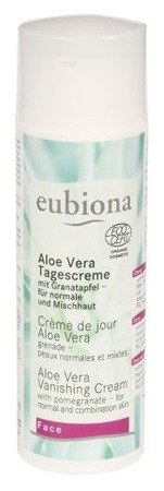Eubiona Face, krem na dzień z bio-aloesem i owocem granatu, 50 ml