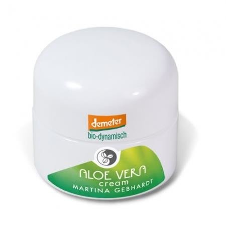 Martina Gebhardt Naturkosmetik Naturkosmetik ALOE VERA Krem do skóry problematycznej i podrażnionej 15 ml 51009