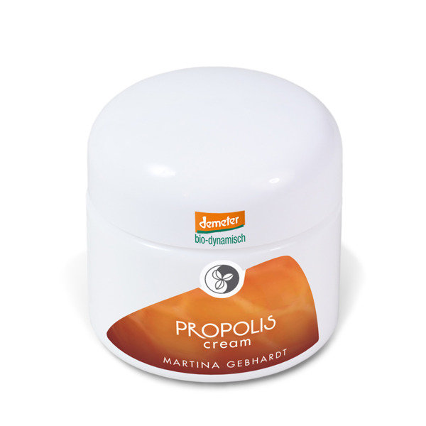Martina Gebhardt Naturkosmetik Naturkosmetik PROPOLIS Krem do cery suchej i naczynkowej 50 ml 21007