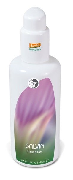 Martina Gebhardt Naturkosmetik Martina Gebhardt Naturkosmetik, Salvia, mleczko oczyszczające z szałwią do cery tłustej i zanieczyszczonej, 150 ml