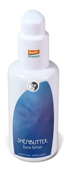 Martina Gebhardt Naturkosmetik Naturkosmetik SHEABUTTER Emulsja do cery wrażliwej i alergicznej 100 ml 21239