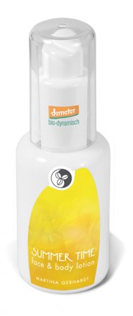Martina Gebhardt Naturkosmetik Naturkosmetik SUMMER TIME Emulsja pielęgnacyjna do twarzy i ciała 30 ml 51234
