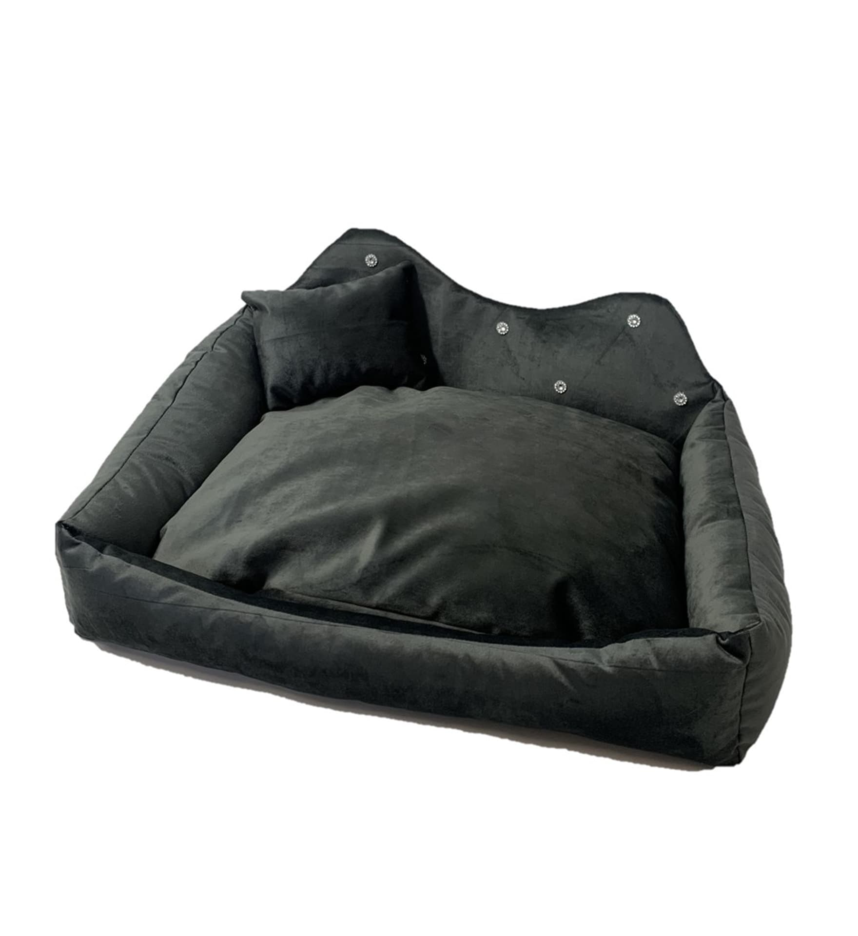 Legowisko PRINCE grafit XXL 70x55x12