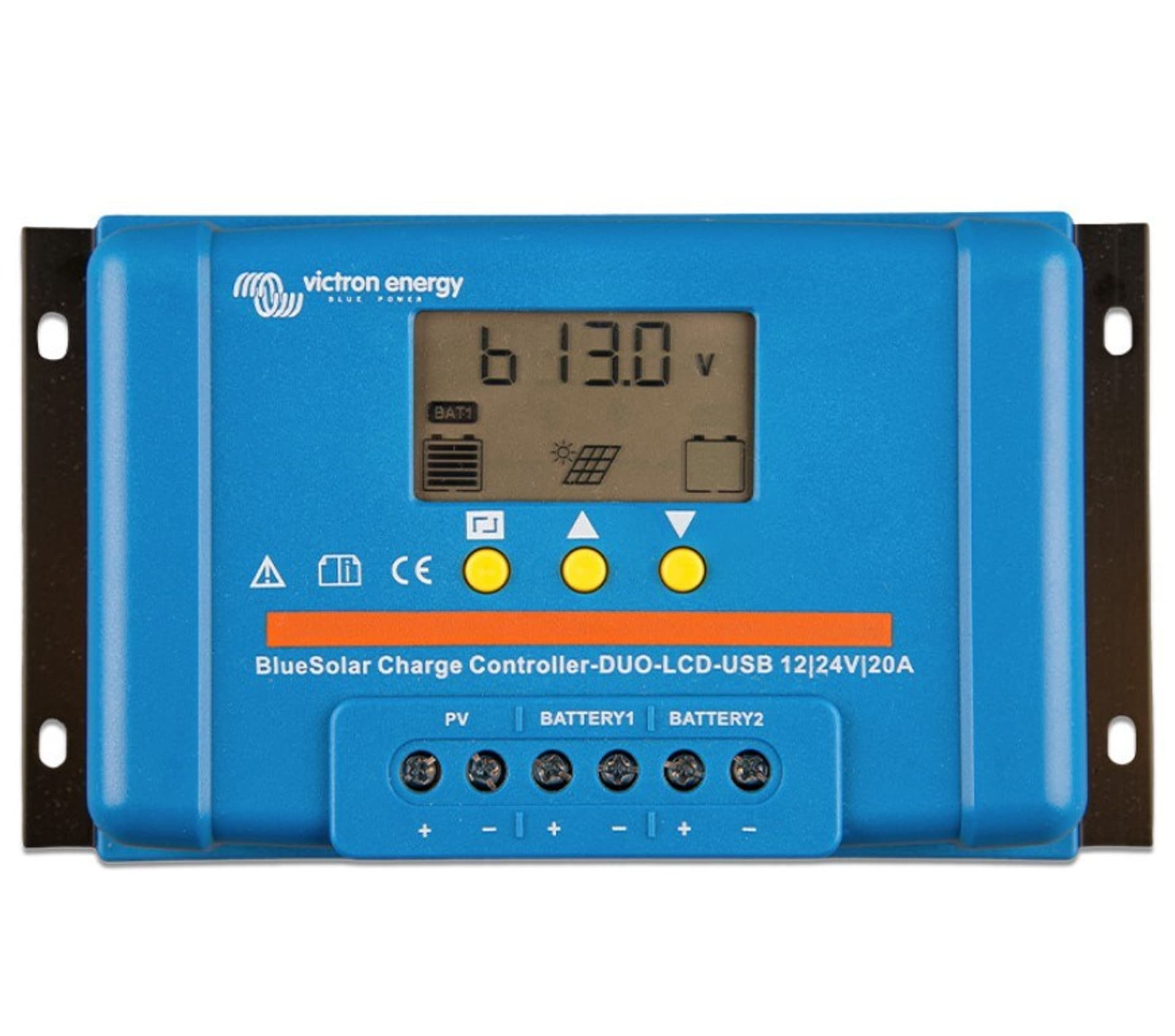 Victron Energy Regulator PWM DUO LCD&USB 12/24V-20A