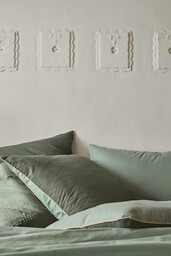 Essix Poszewka bawełniana Bons Jours Palme/Aloe