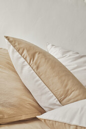 Essix Poszewka bawełniana Bons Jours Sable/Creme