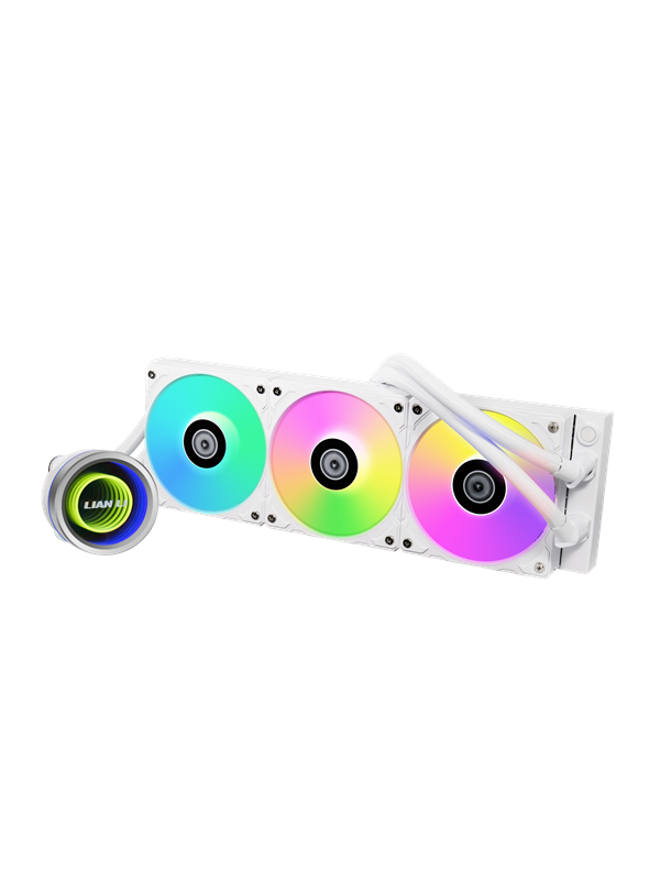 Lian Li Galahad II Trinity 360mm White - ARGB - Chłodzenie wodne procesora - Max 36 dBA