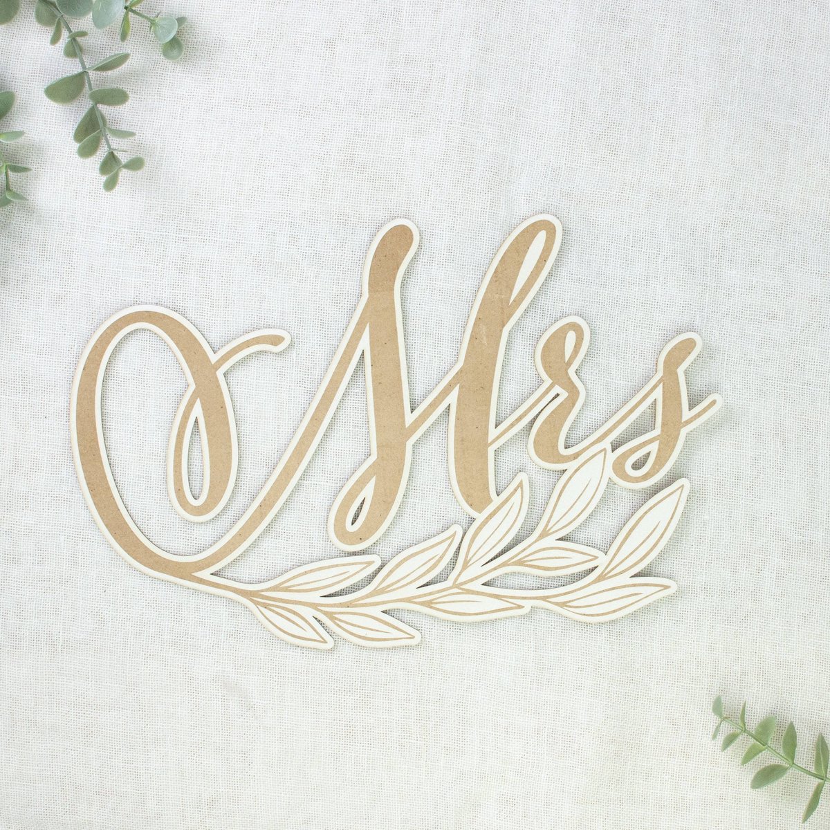 Dekoracja pure joy - mrs, 19 x 29 cm