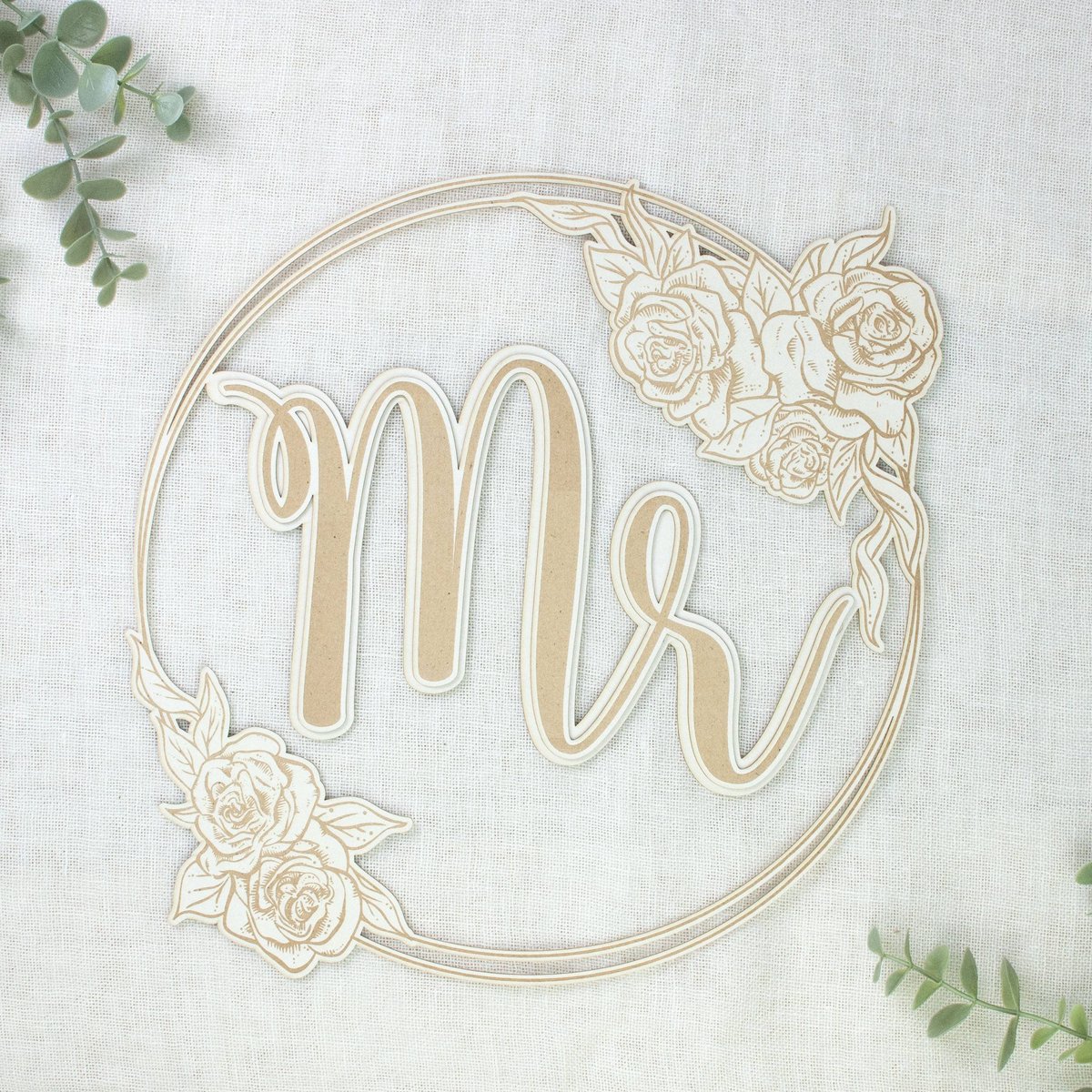 Dekoracja rose garden - mr, 30 x 30 cm